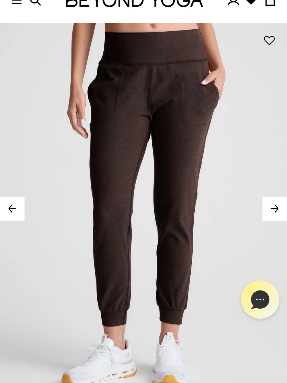 NWT Beyond Yoga Spacedye™ Midi Jogger in Dark Brown, Size Small - Picture 5 of 8